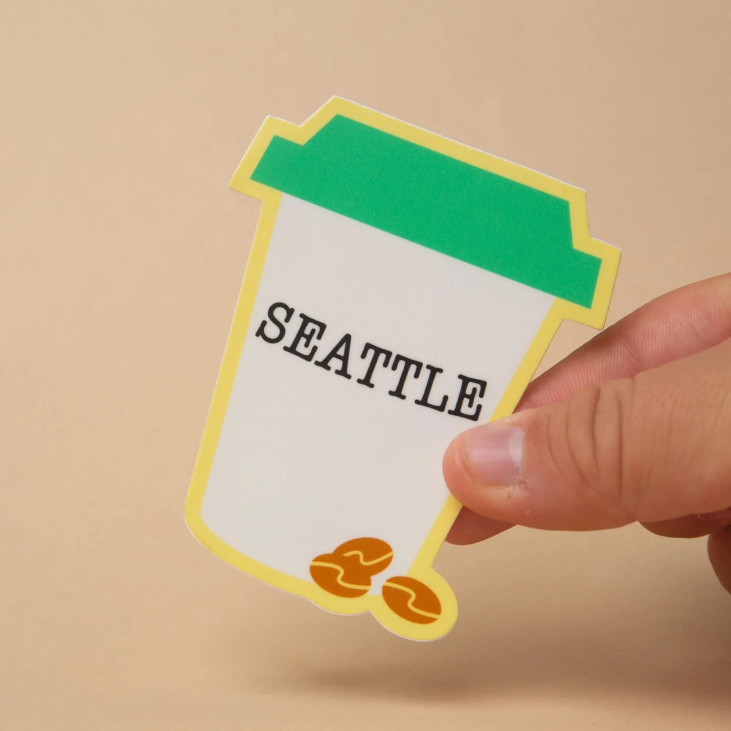 Seattle Coffee Sticker - Image 2