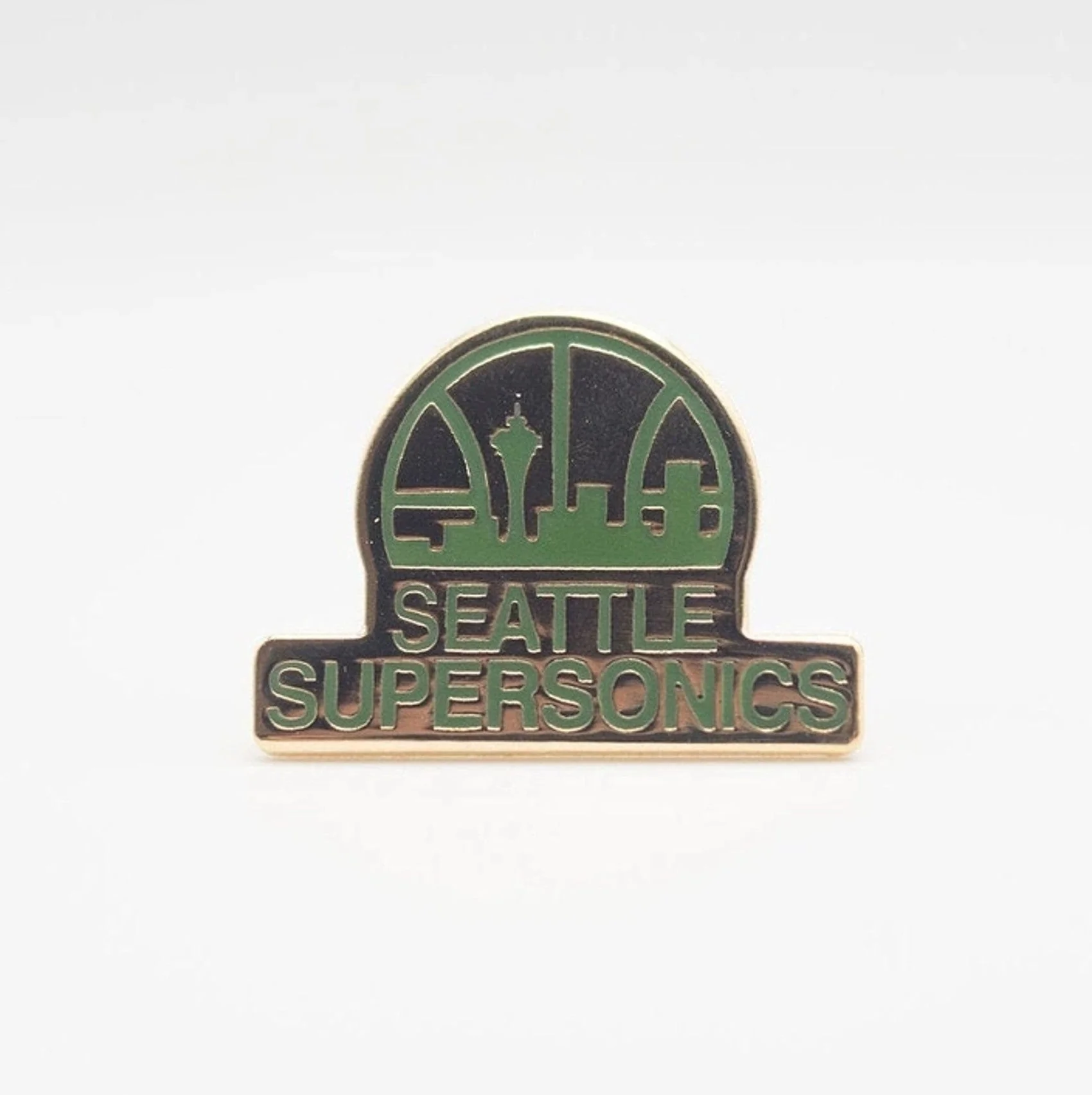 Seattle Supersonics Enamel Pin - Image 2