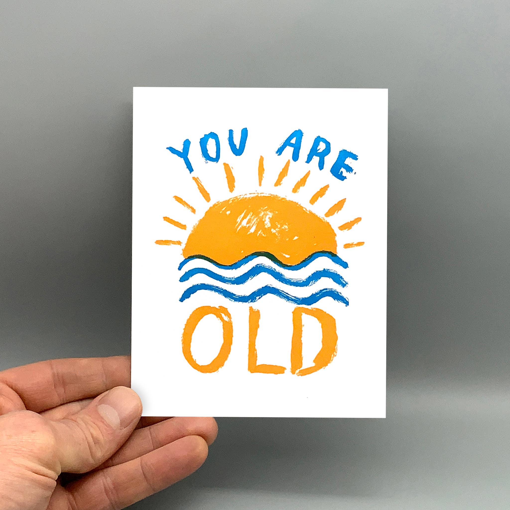 Setting Sun Birthday Card - Image 2