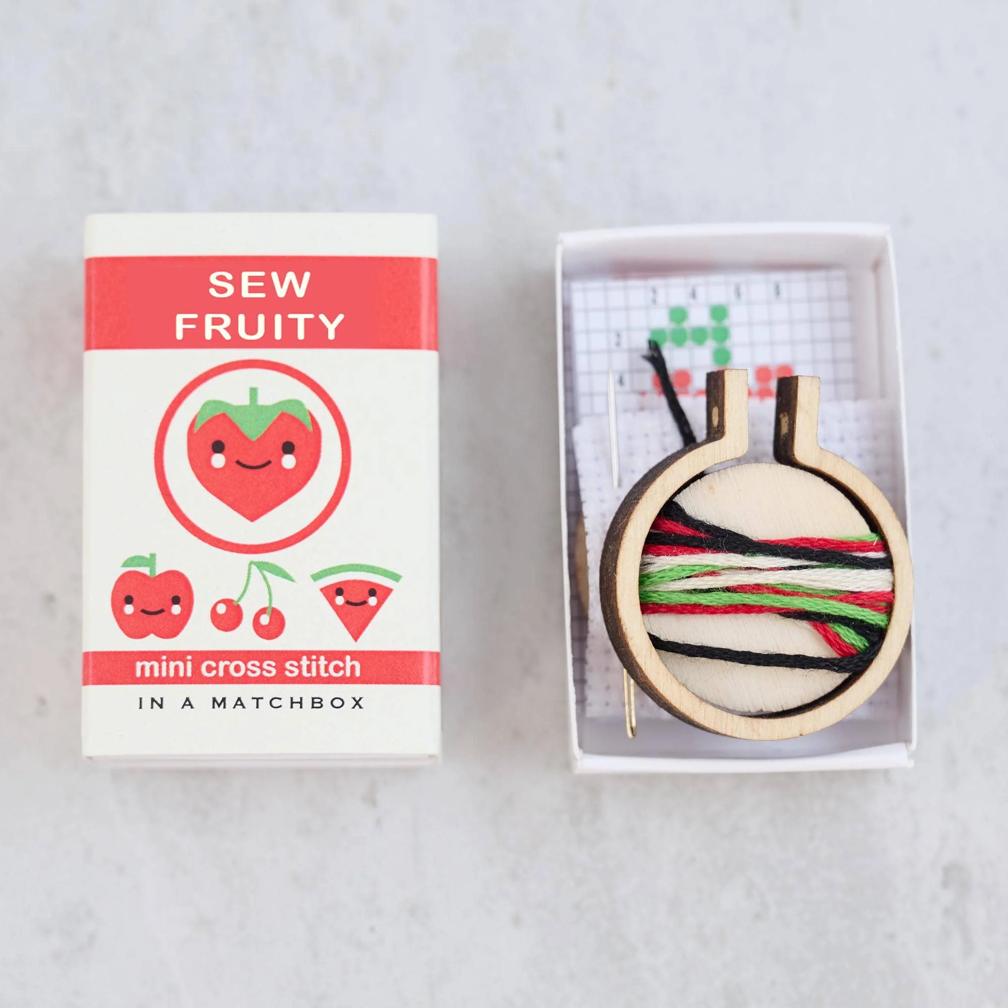 Sew Fruity Mini Cross Stitch Kit - Image 4