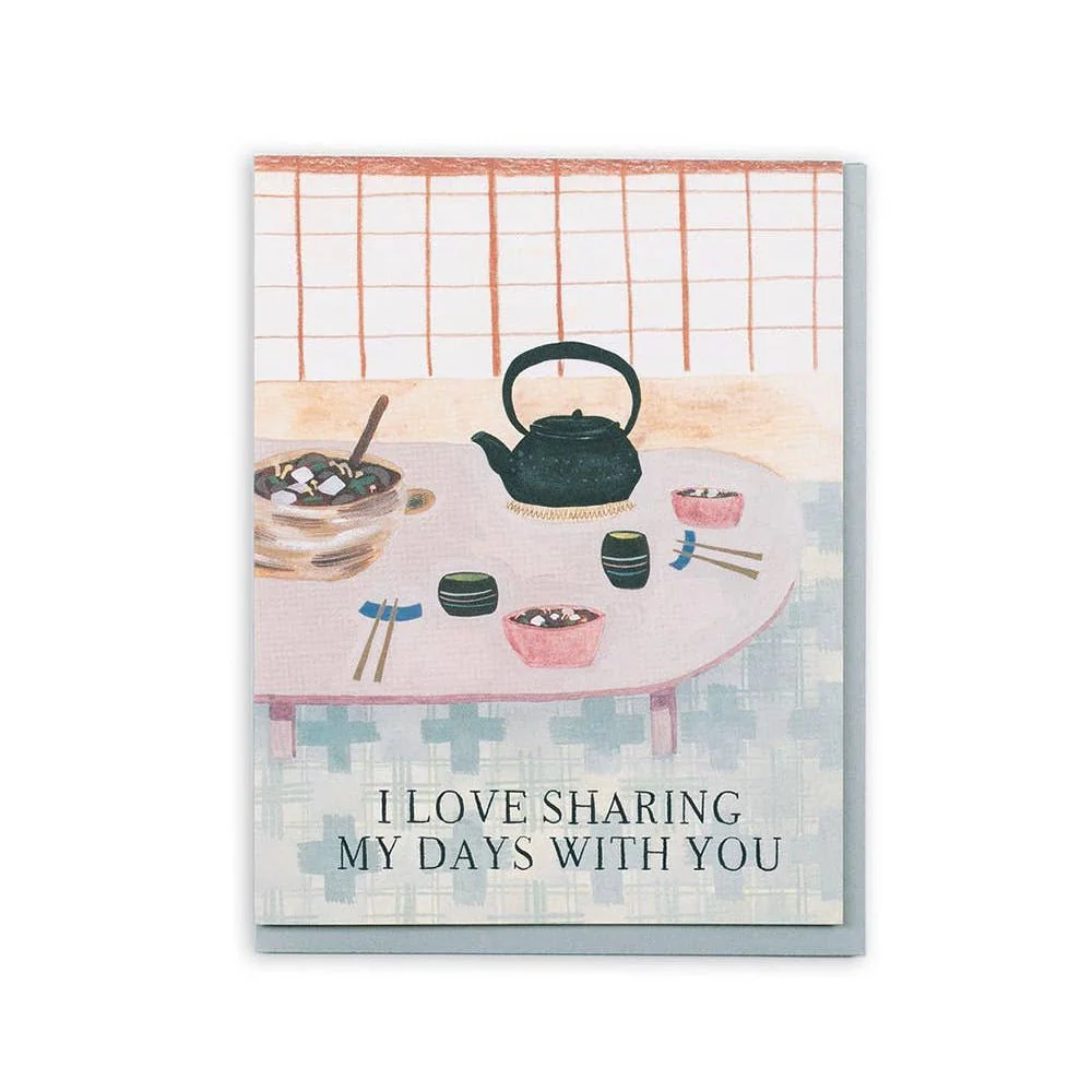Sharing My Days Love Card - Image 3