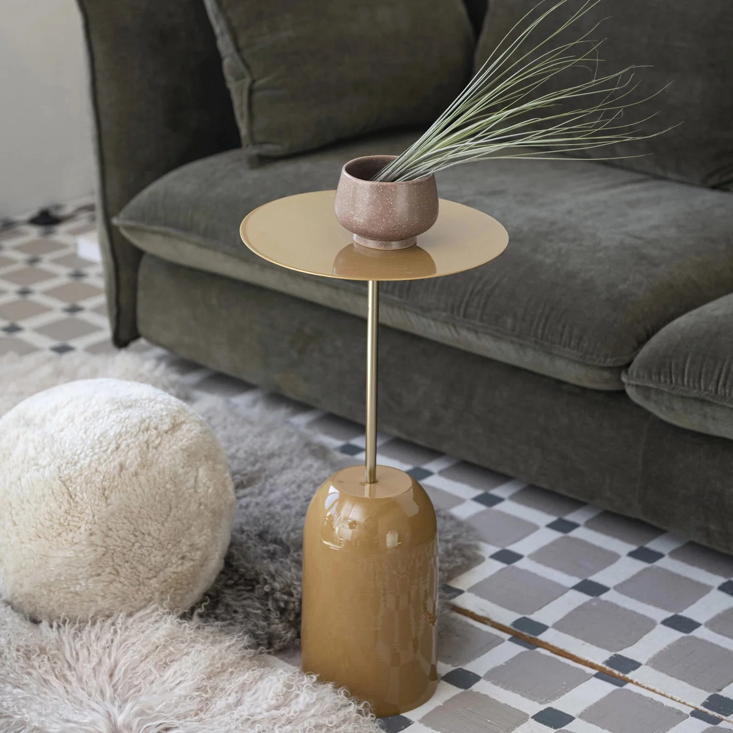 Sheepskin Orb Pillow - Image 4