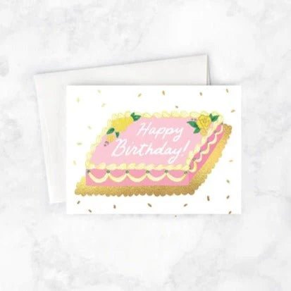 Sheet Cake Card