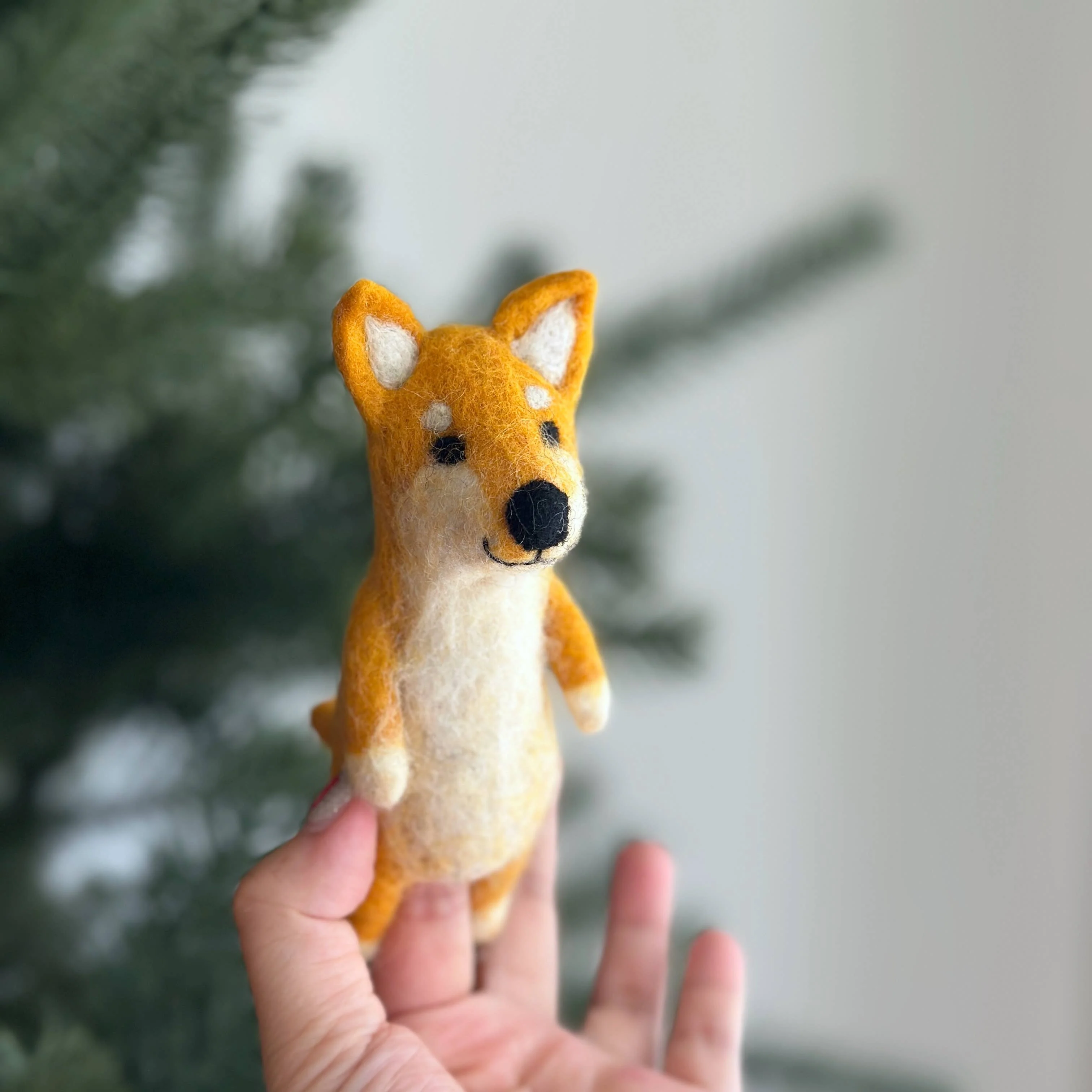 Shiba-Inu Dog Finger Puppet - Image 2