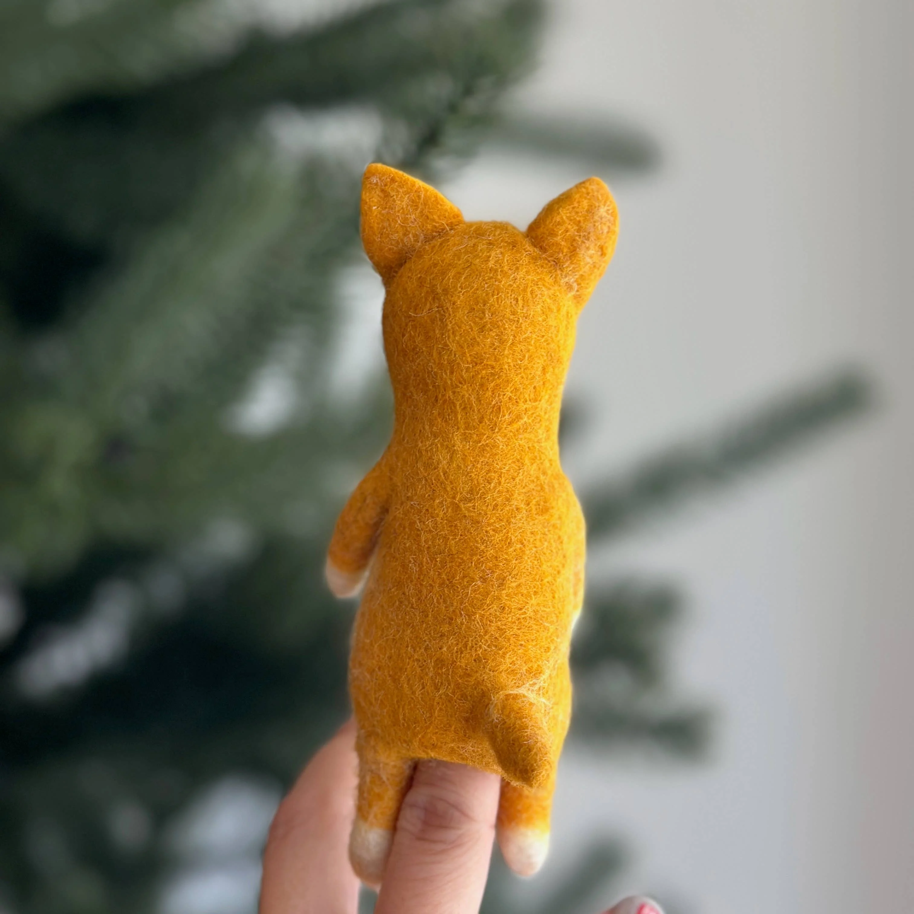 Shiba-Inu Dog Finger Puppet - Image 3
