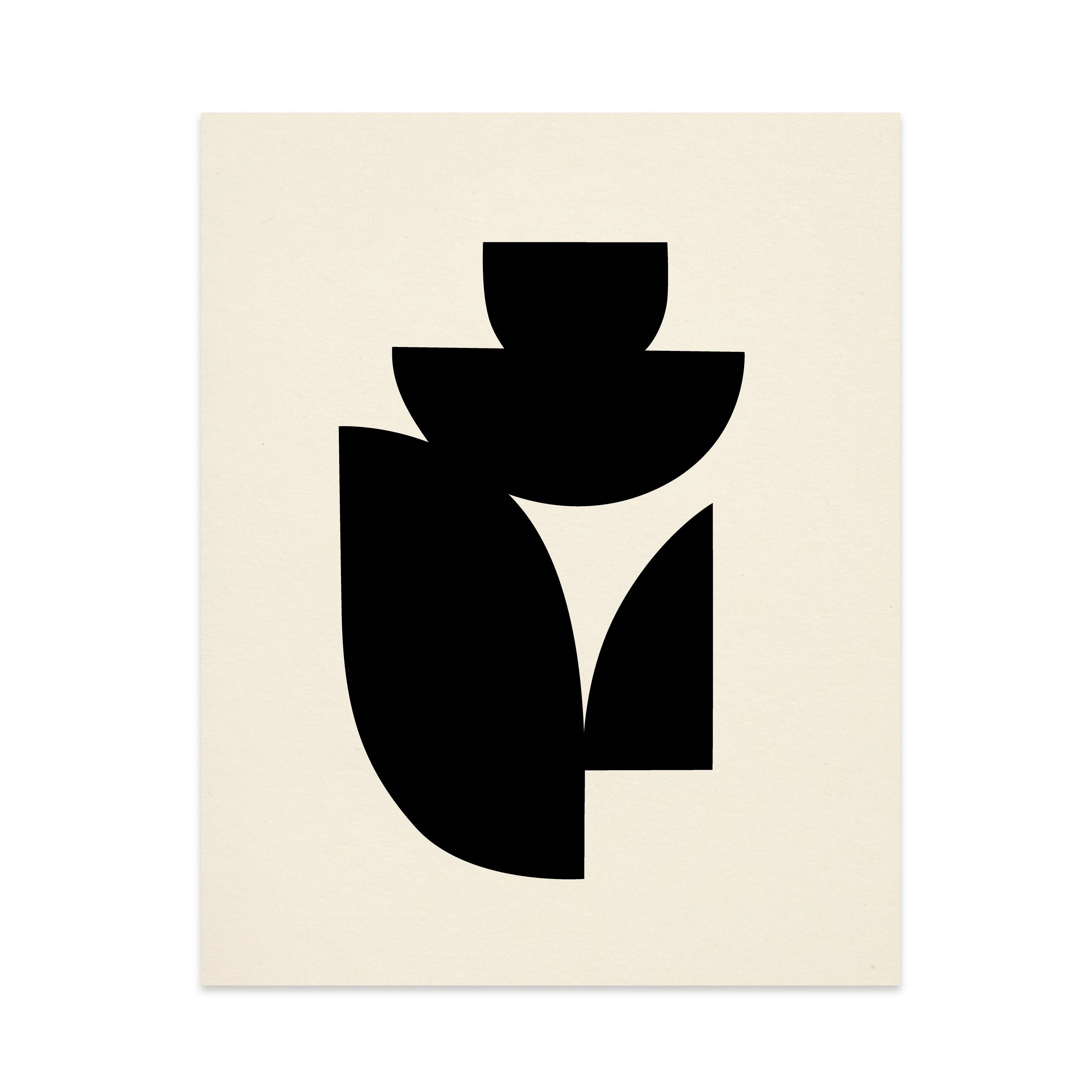 Silhouette No. 1 Art Print