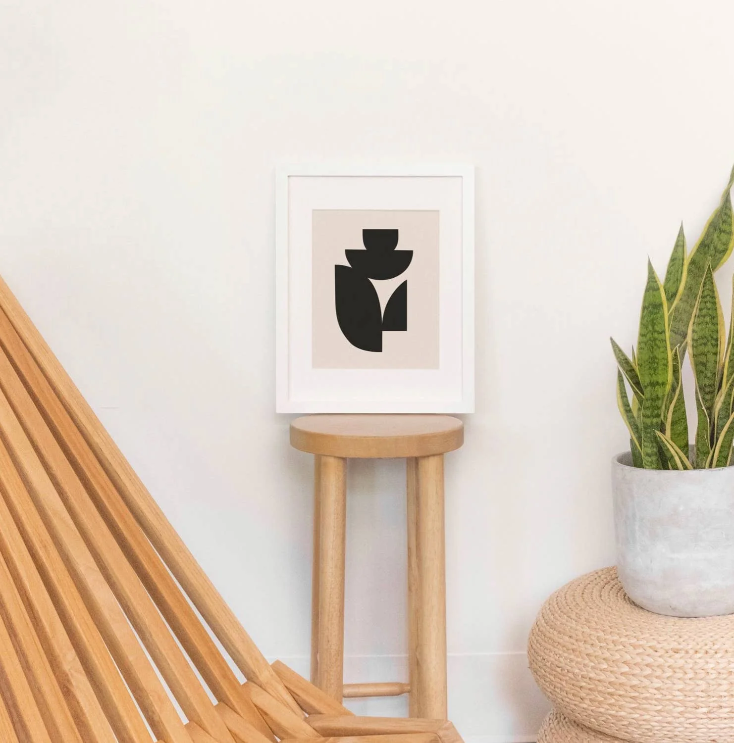 Silhouette No. 1 Art Print - Image 2