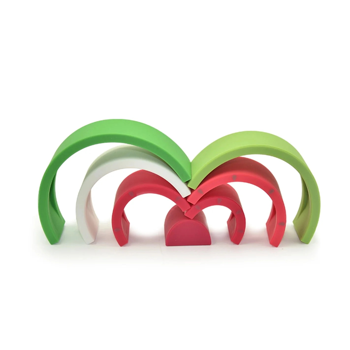 Watermelon Silicone Baby Stacking Toy - Image 5