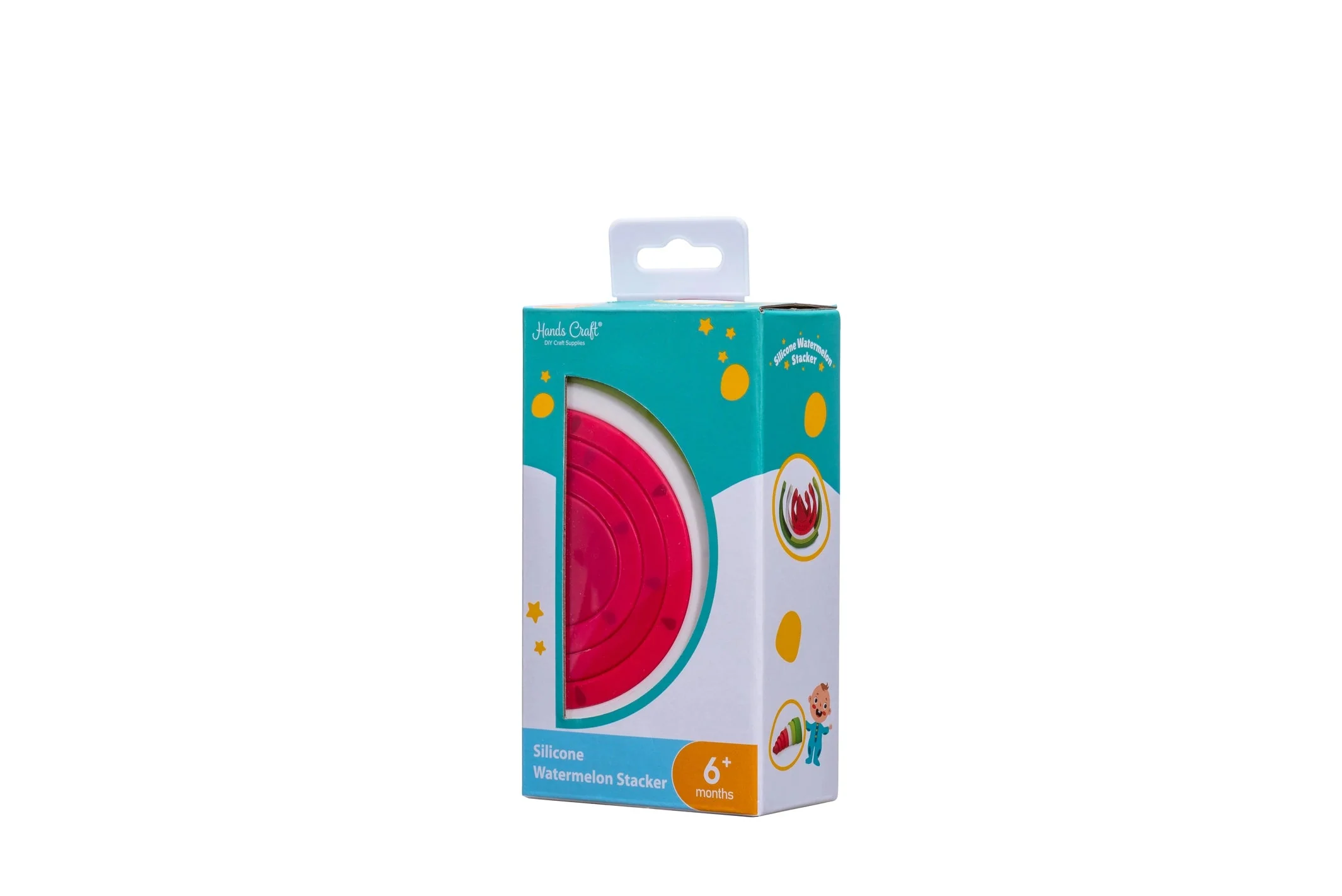 Watermelon Silicone Baby Stacking Toy - Image 7