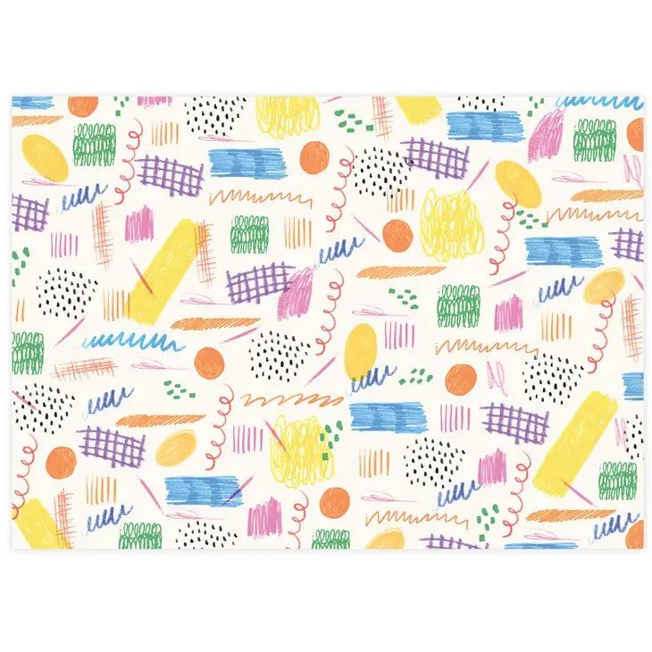 Sketchy Doodle Tissue Paper - Image 2