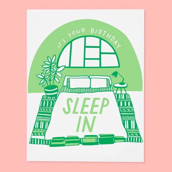 Sleep In Card