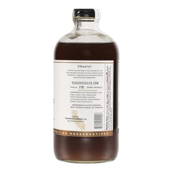 Smoked Maple Sour Cocktail Mixer - Image 2