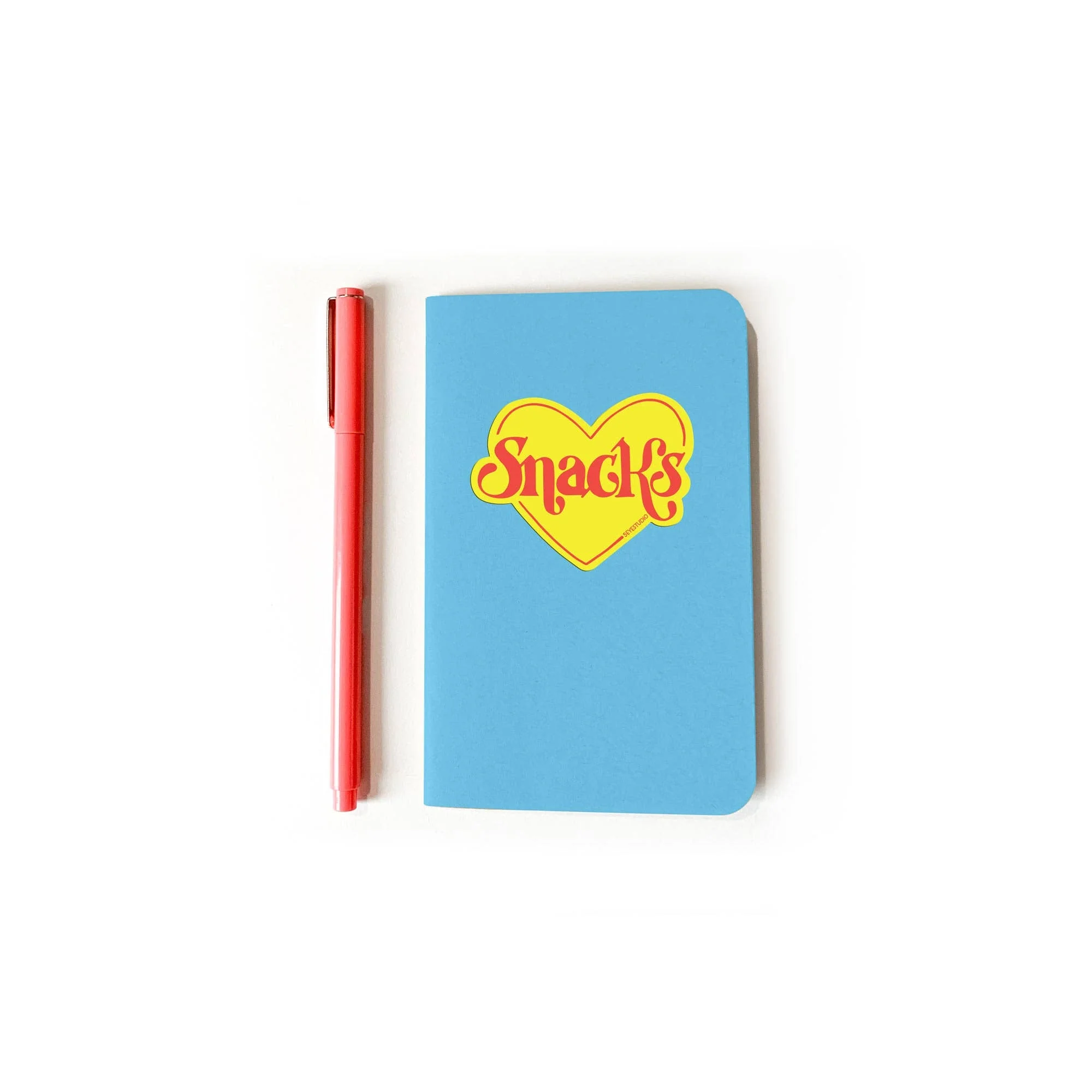 Snacks Heart Sticker - Image 2