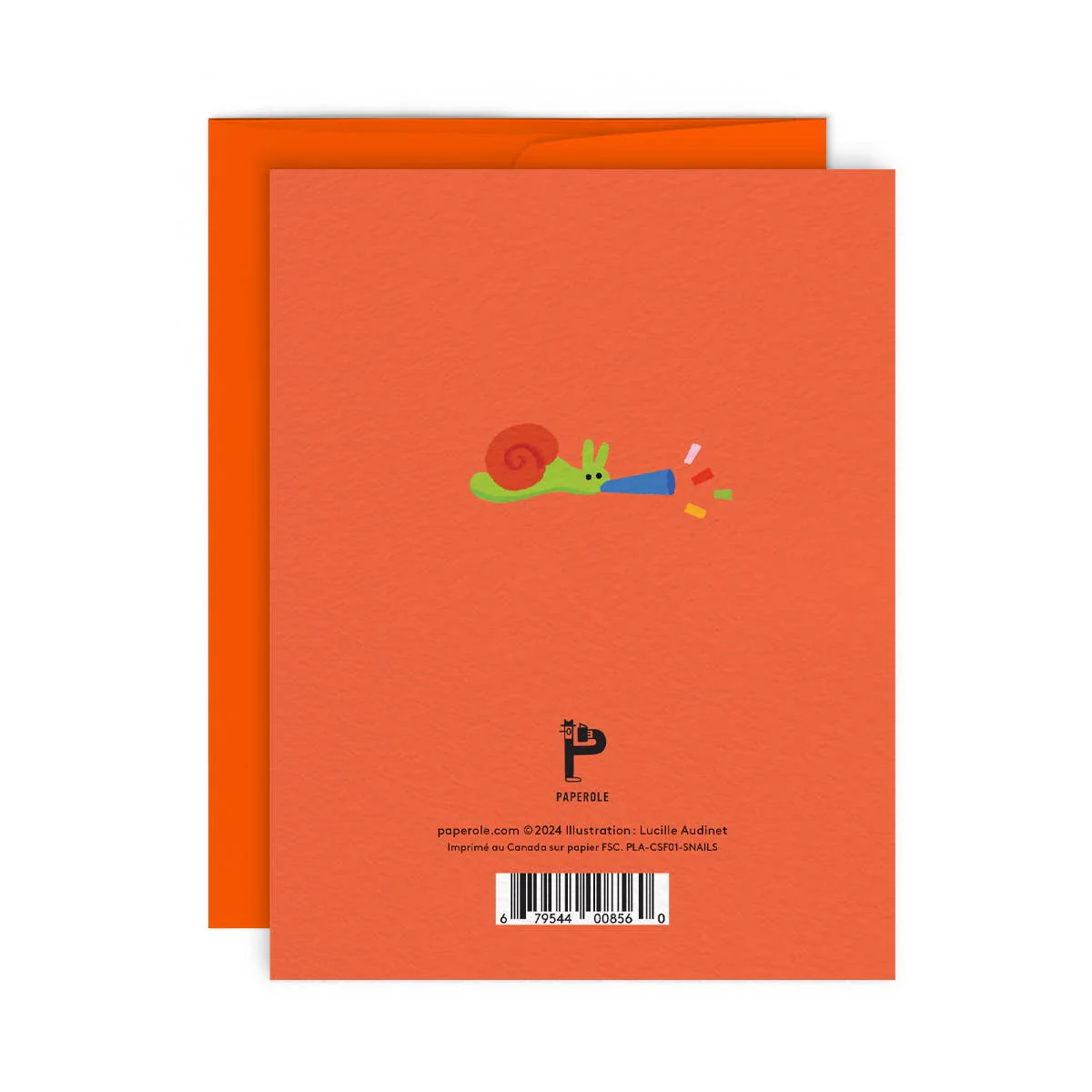Snail Party Birthday Card - Image 2