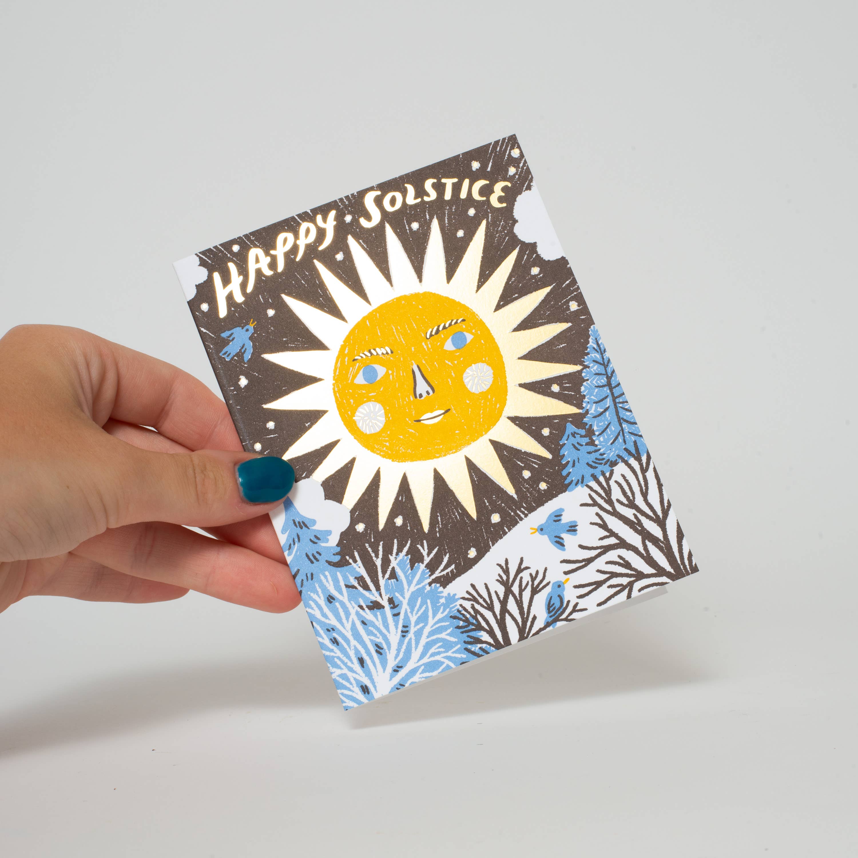 Solstice Sun Holiday Card - Image 2