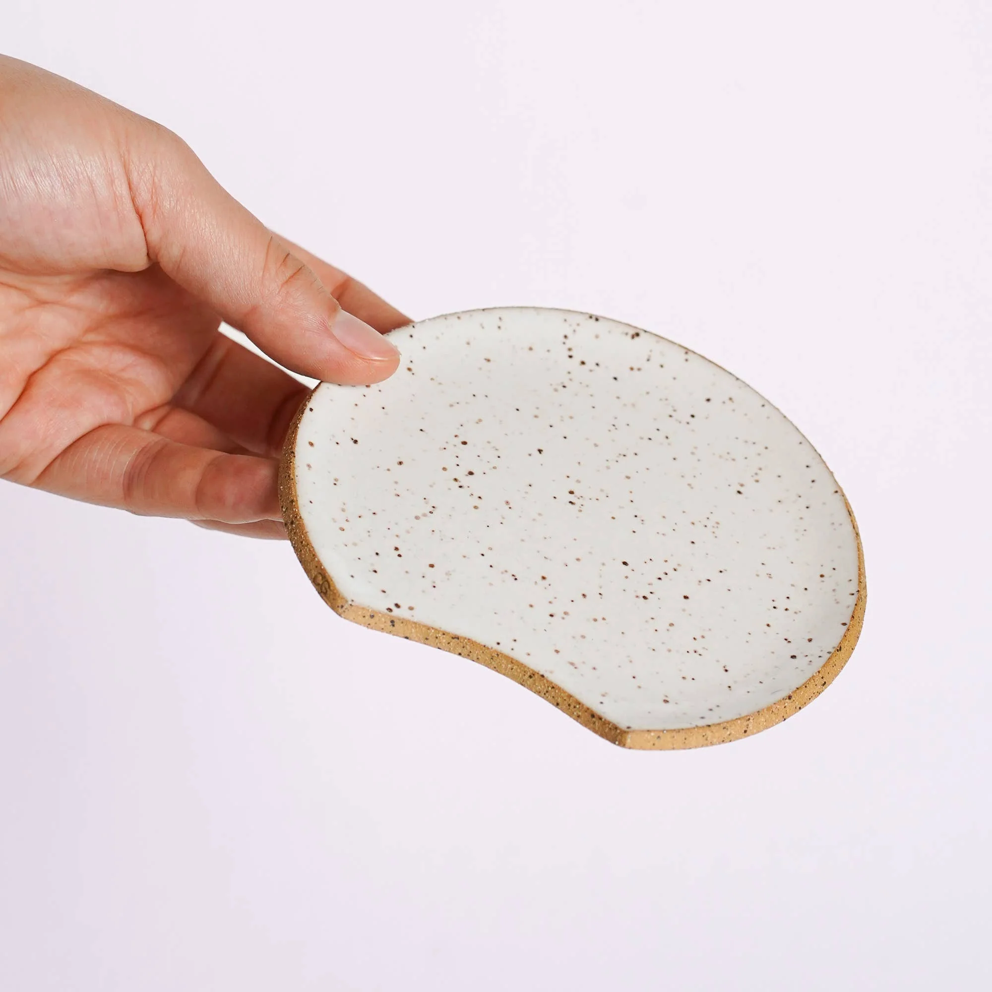 Speckled Ceramic Spoon Rest - Image 3