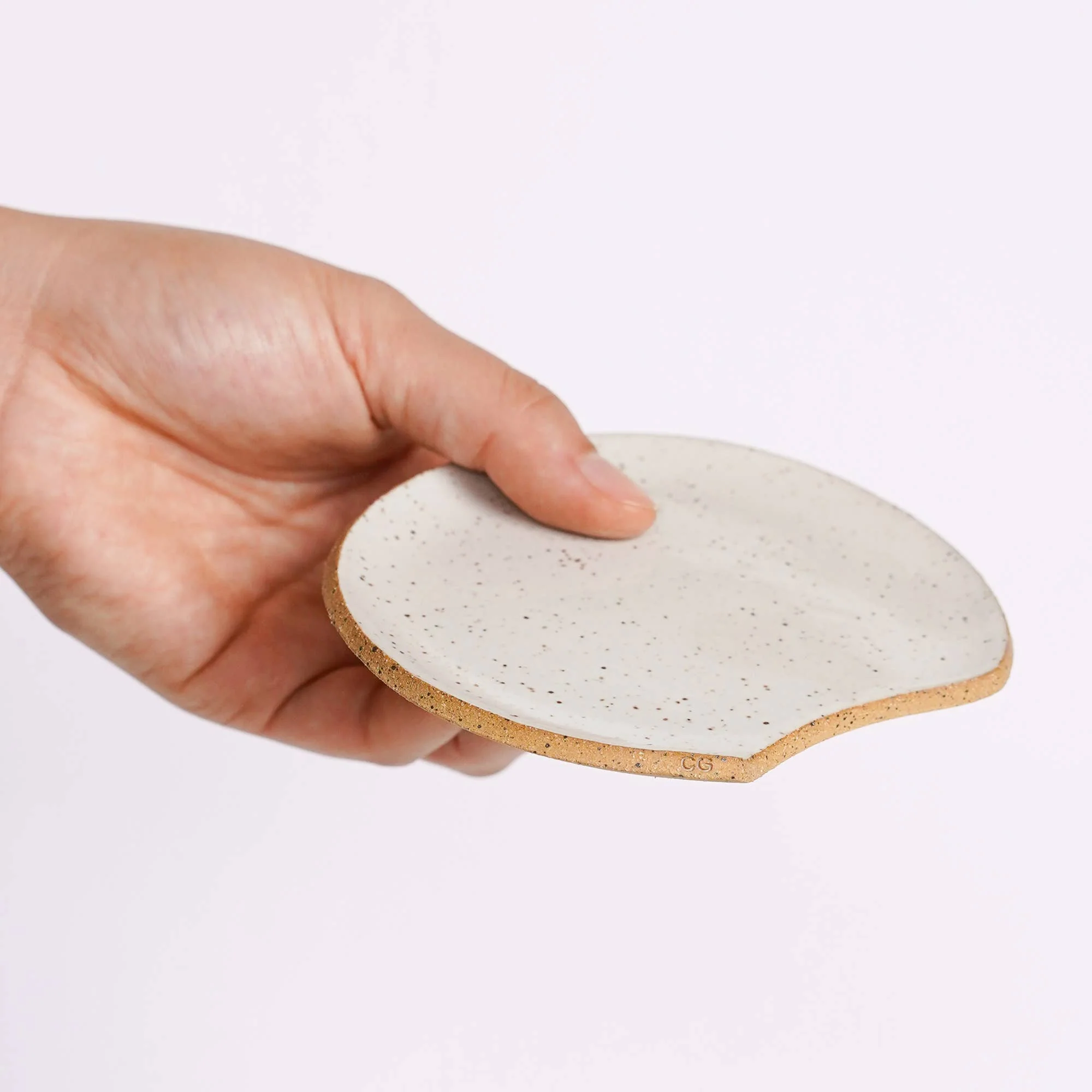 Speckled Ceramic Spoon Rest - Image 5