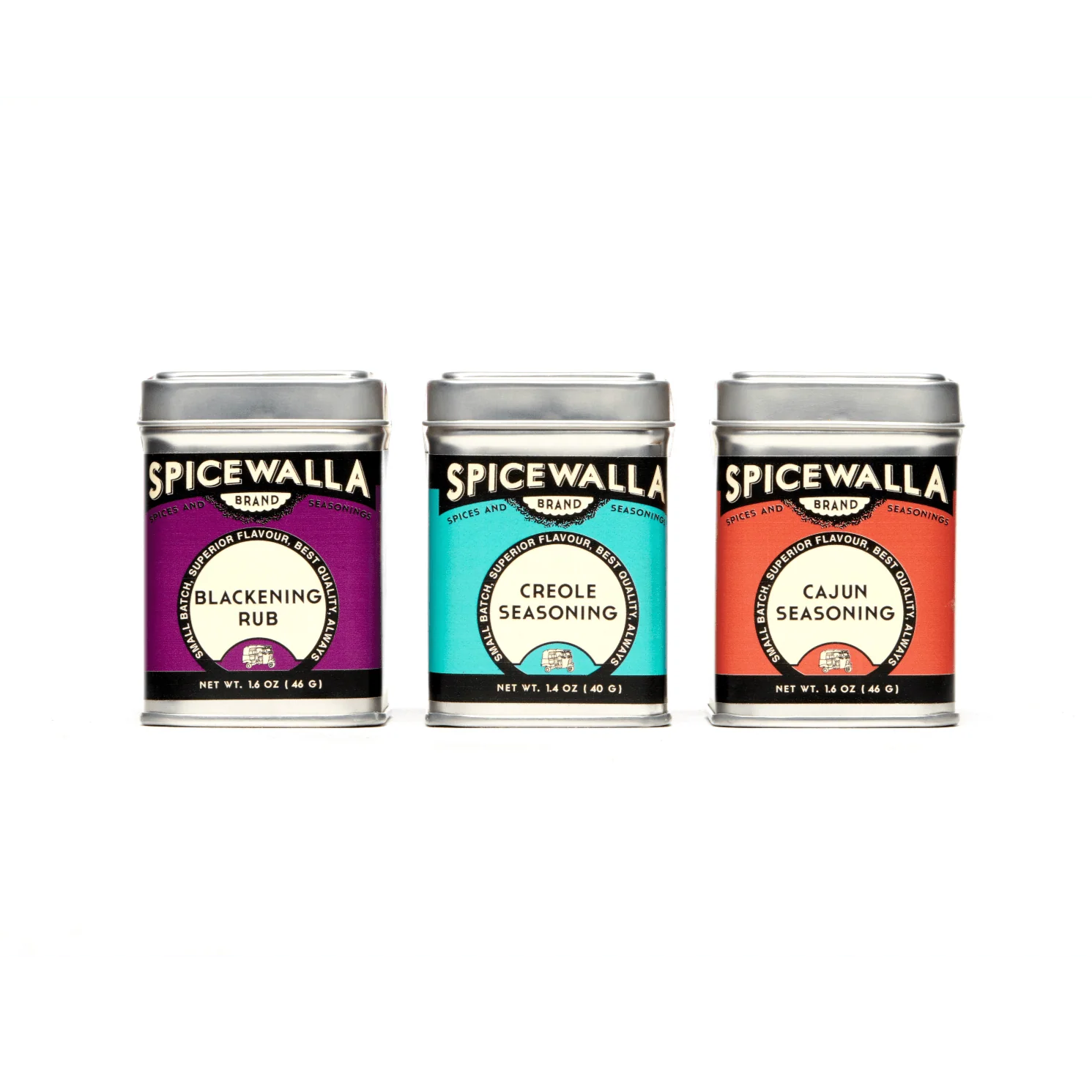 Louisiana Collection 3 Pack Small Tins