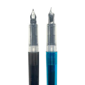 Splendid Duo Fountain Pens: Black & Blue Set - Image 3