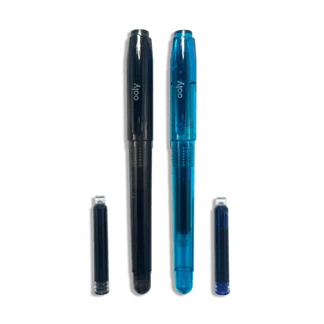 Splendid Duo Fountain Pens: Black & Blue Set - Image 4