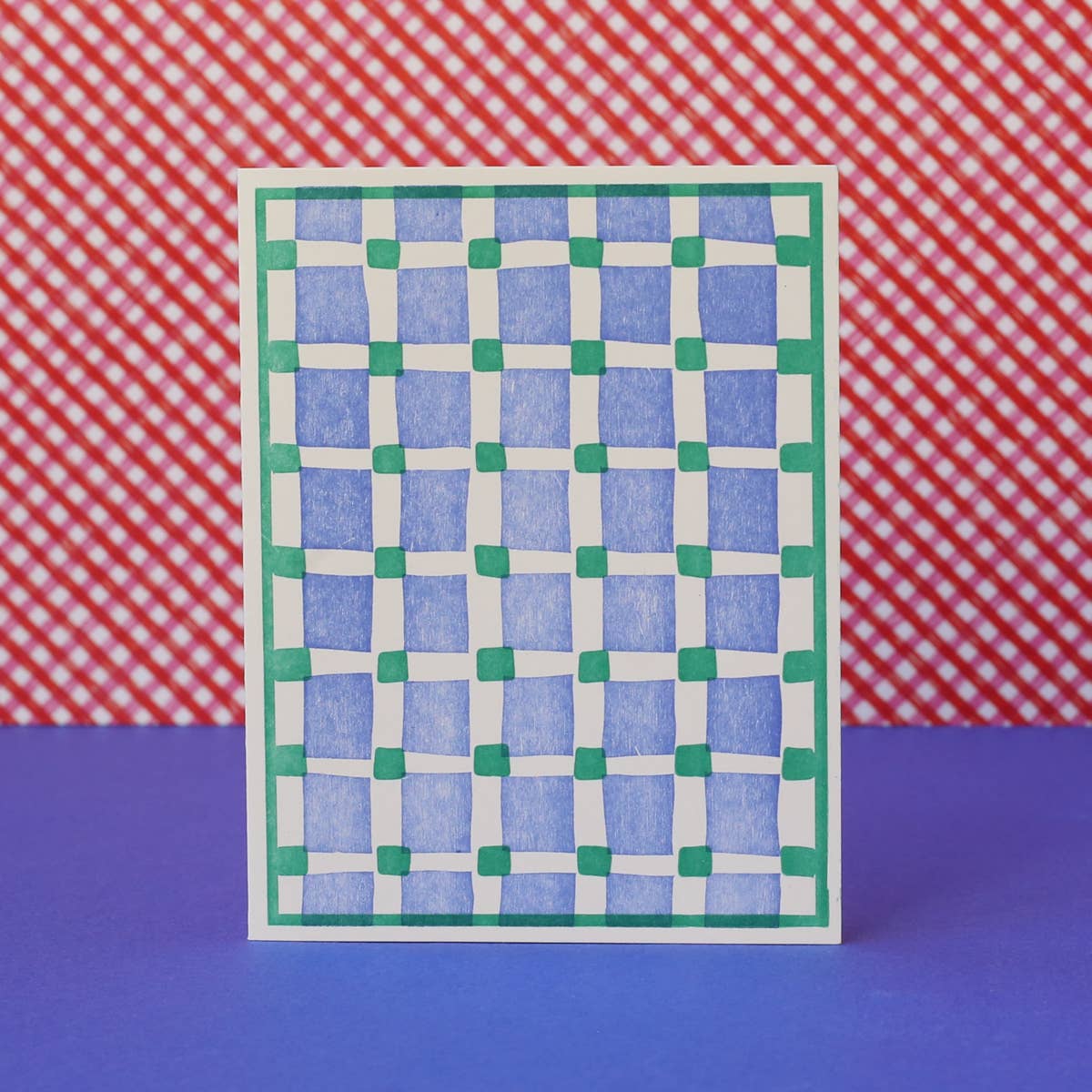 Blue Squares Card - Image 2