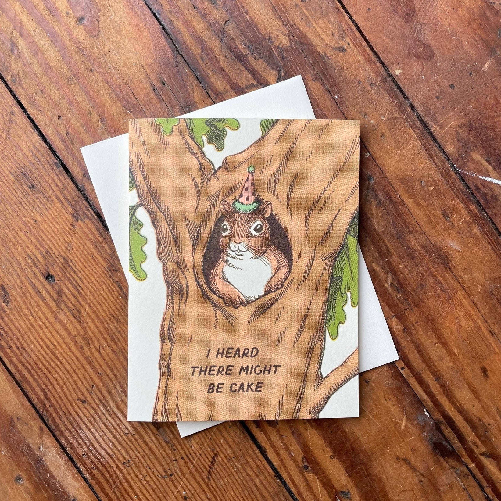 Squirrel Birthday Card - Image 2