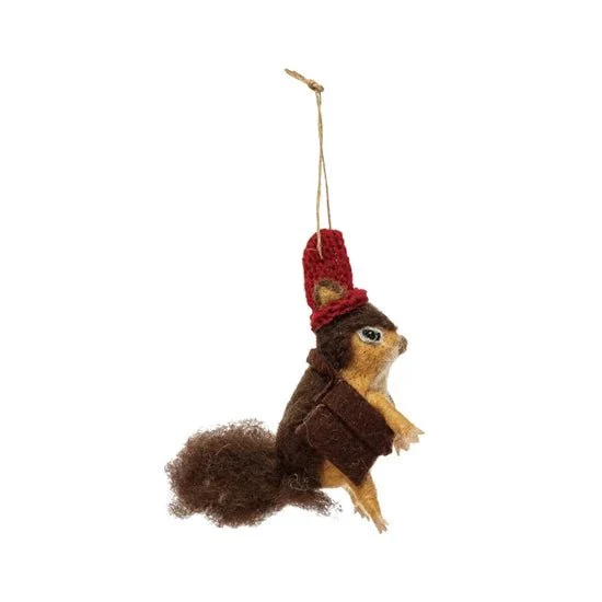 Forest Friends in Hat Ornament - Image 3