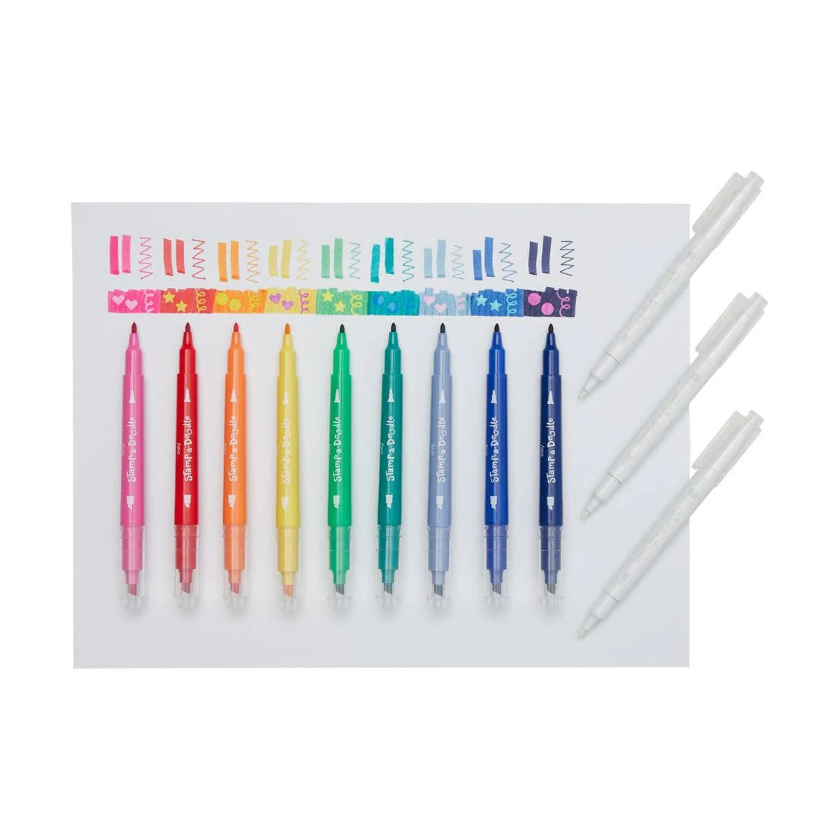 Stamp-A-Doodle Double-Ended Markers - Image 5