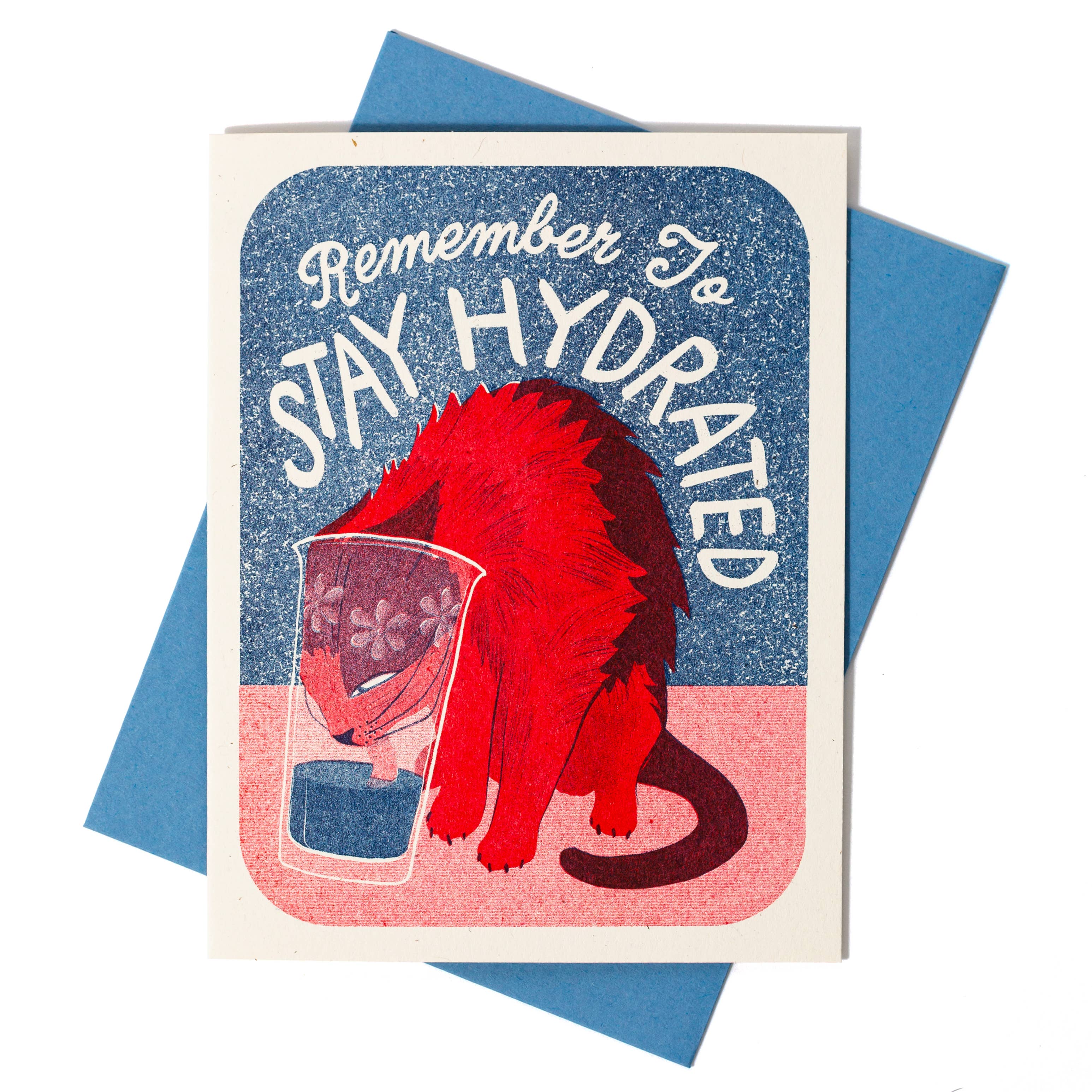 Stay Hydrated Friendship Card - Image 4