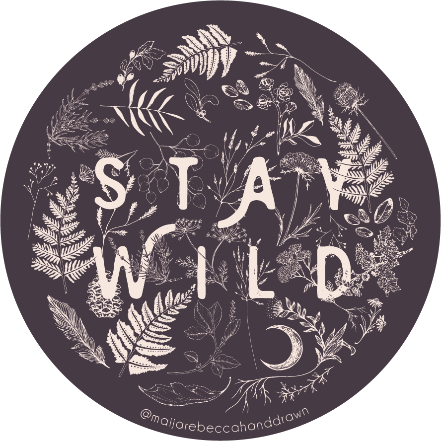 Stay Wild Sticker