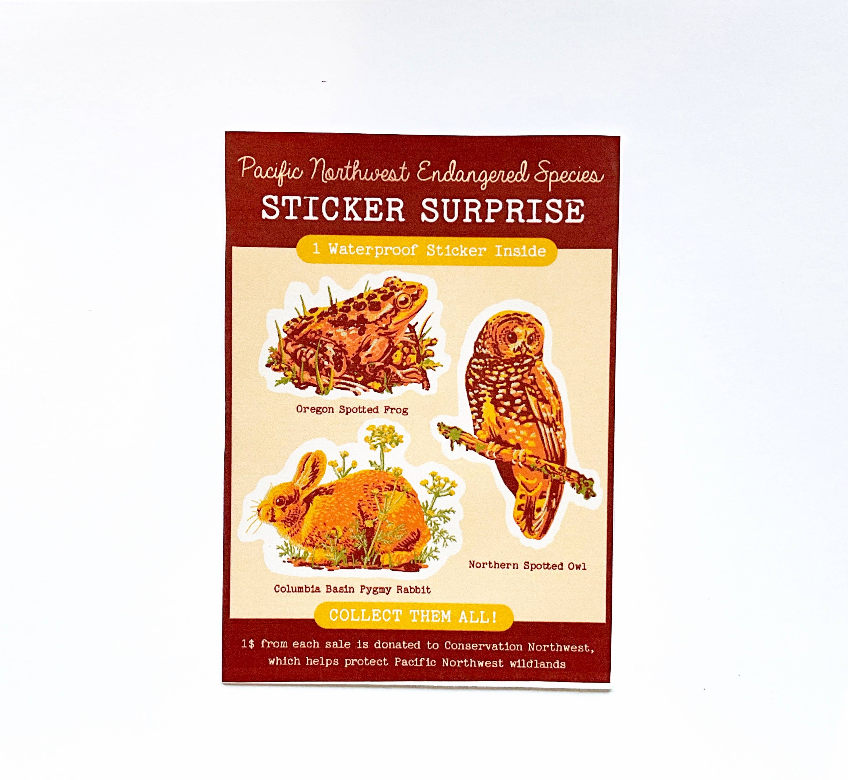 PNW Endangered Species Sticker Surprise - Image 2