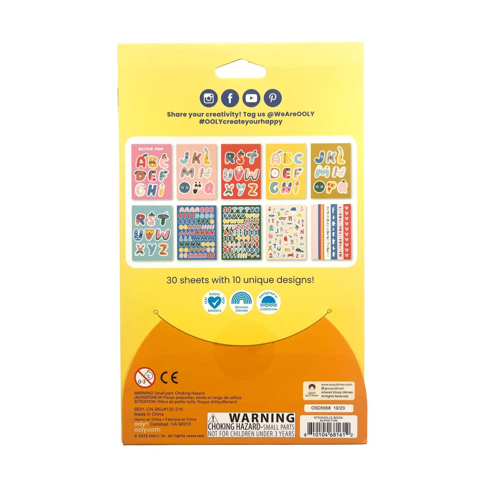 Stickiville Stickers: Alphabet - Image 2