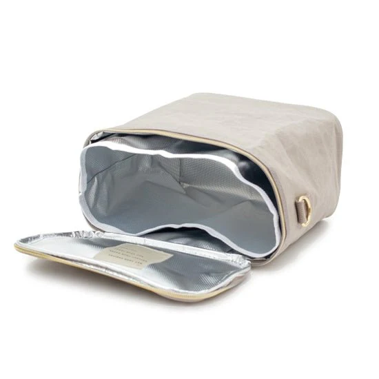 Stone Grey Paper Lunch Poche: Large - Image 3