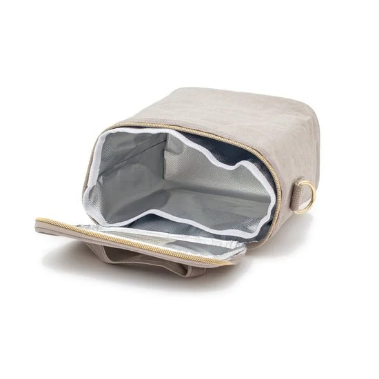 Stone Grey Paper Petite Lunch Poche - Image 4