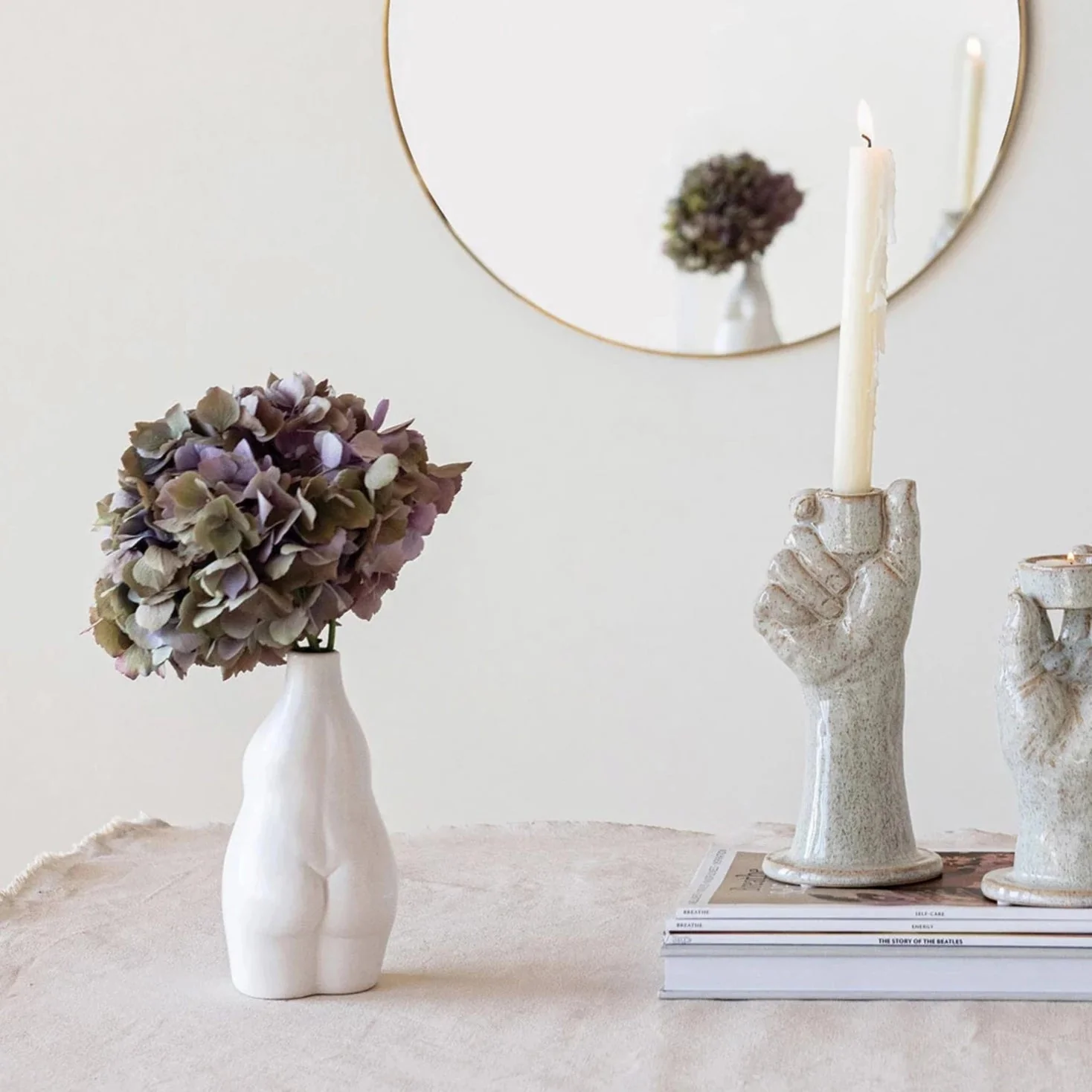 Stoneware Body Vase - Image 2