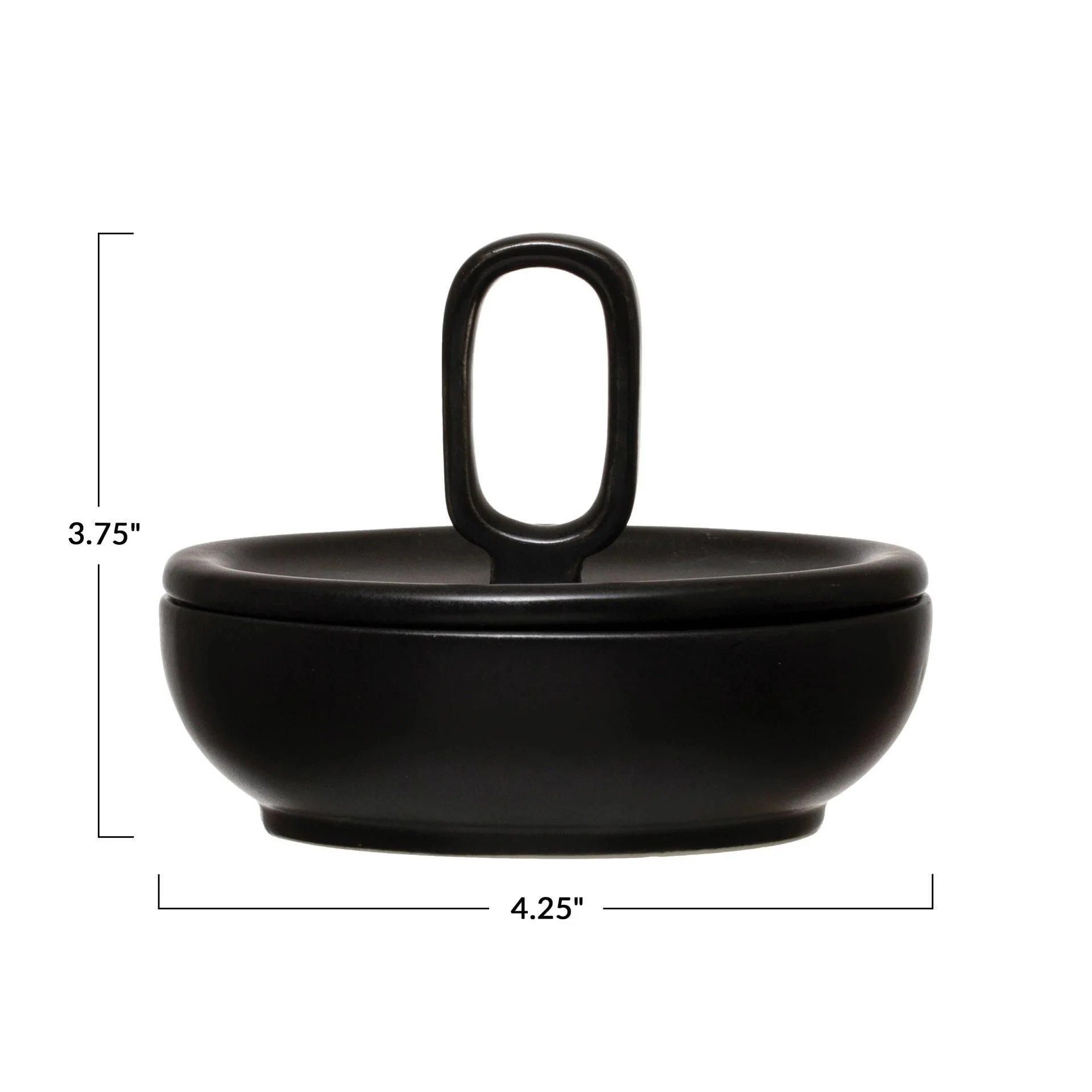 Stoneware Lidded Bowl - Image 2