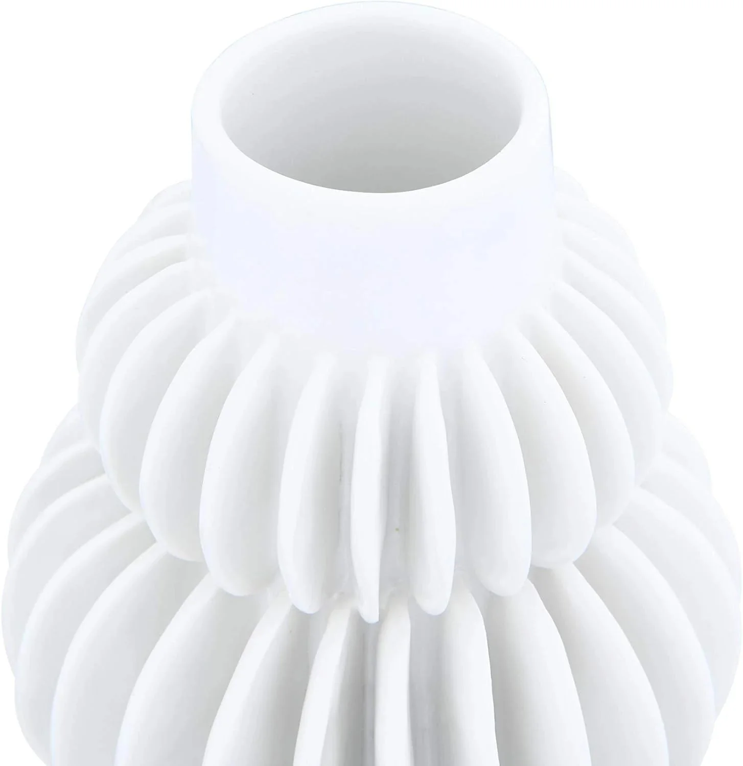Stoneware Pleated Vases - Image 8