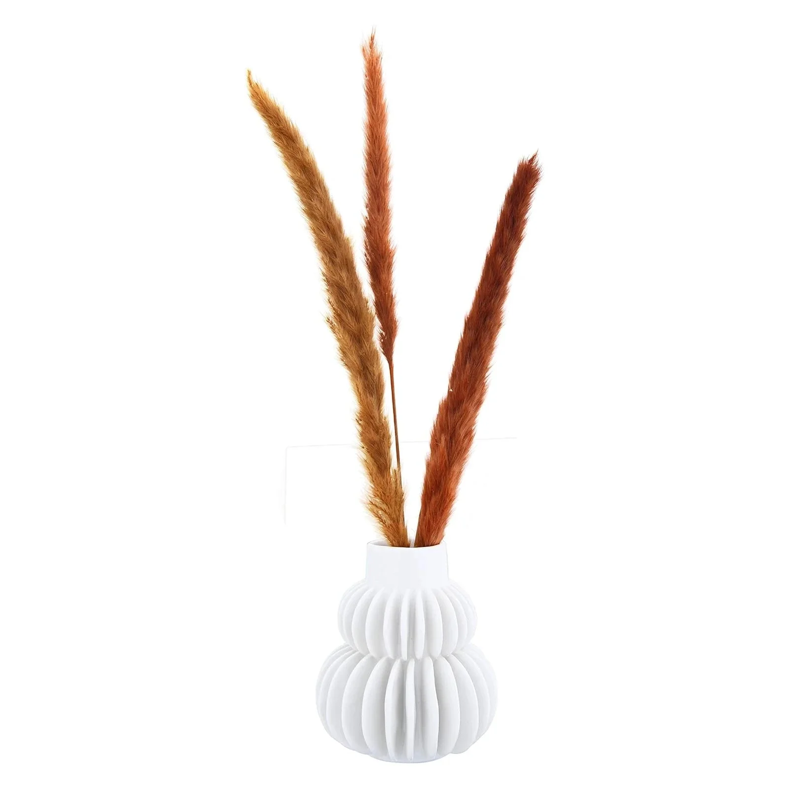 Stoneware Pleated Vases - Image 9