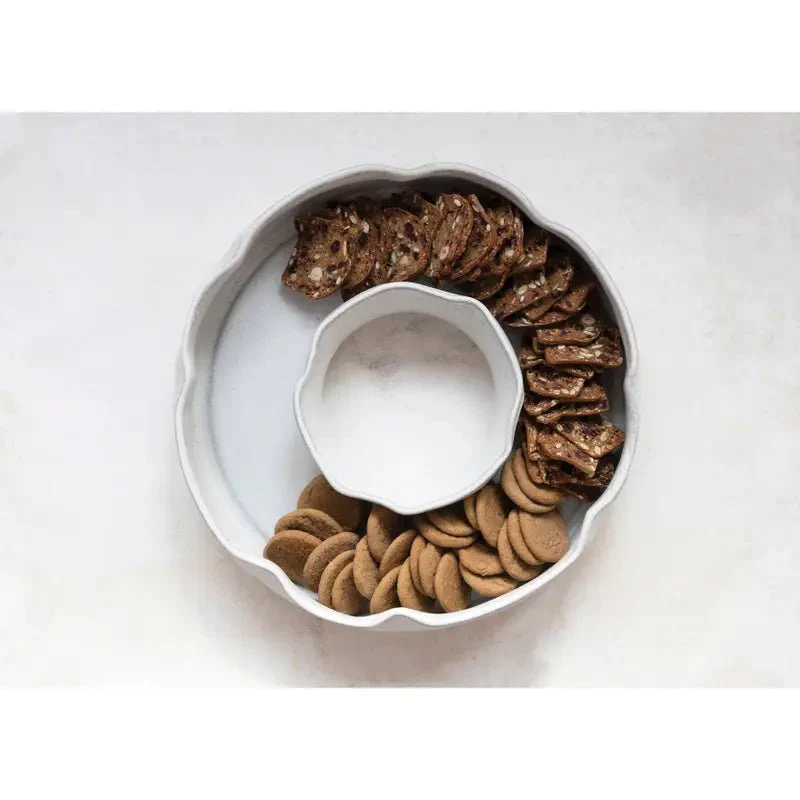 Stoneware Ring Shaped Serving Dish - Image 4