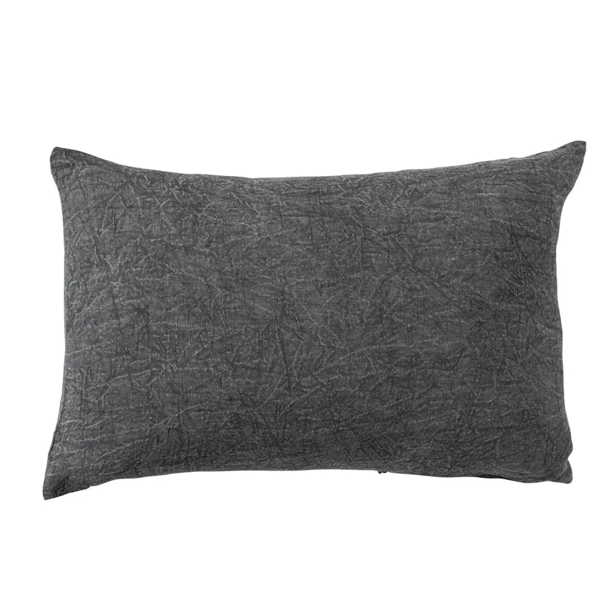 Stonewashed Linen Lumbar Pillows - Image 5
