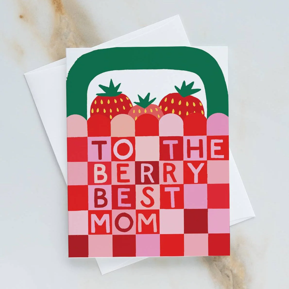 Strawberry Basket Mother's Day Card - Image 2