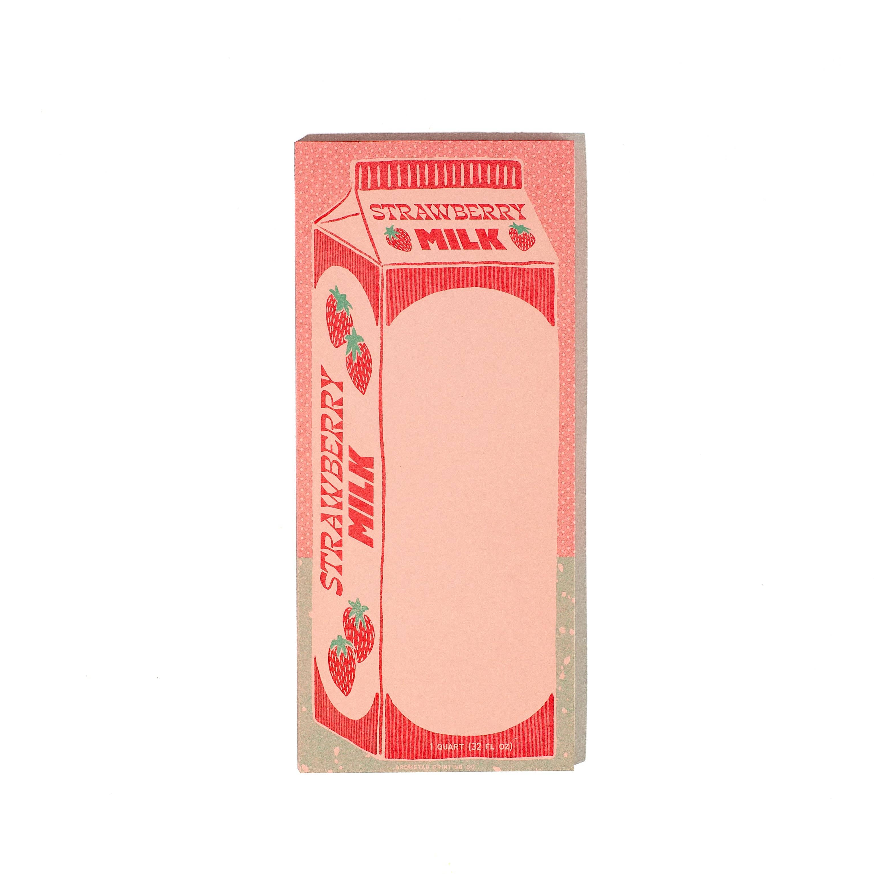 Strawberry Milk Risograph Notepad - Image 4