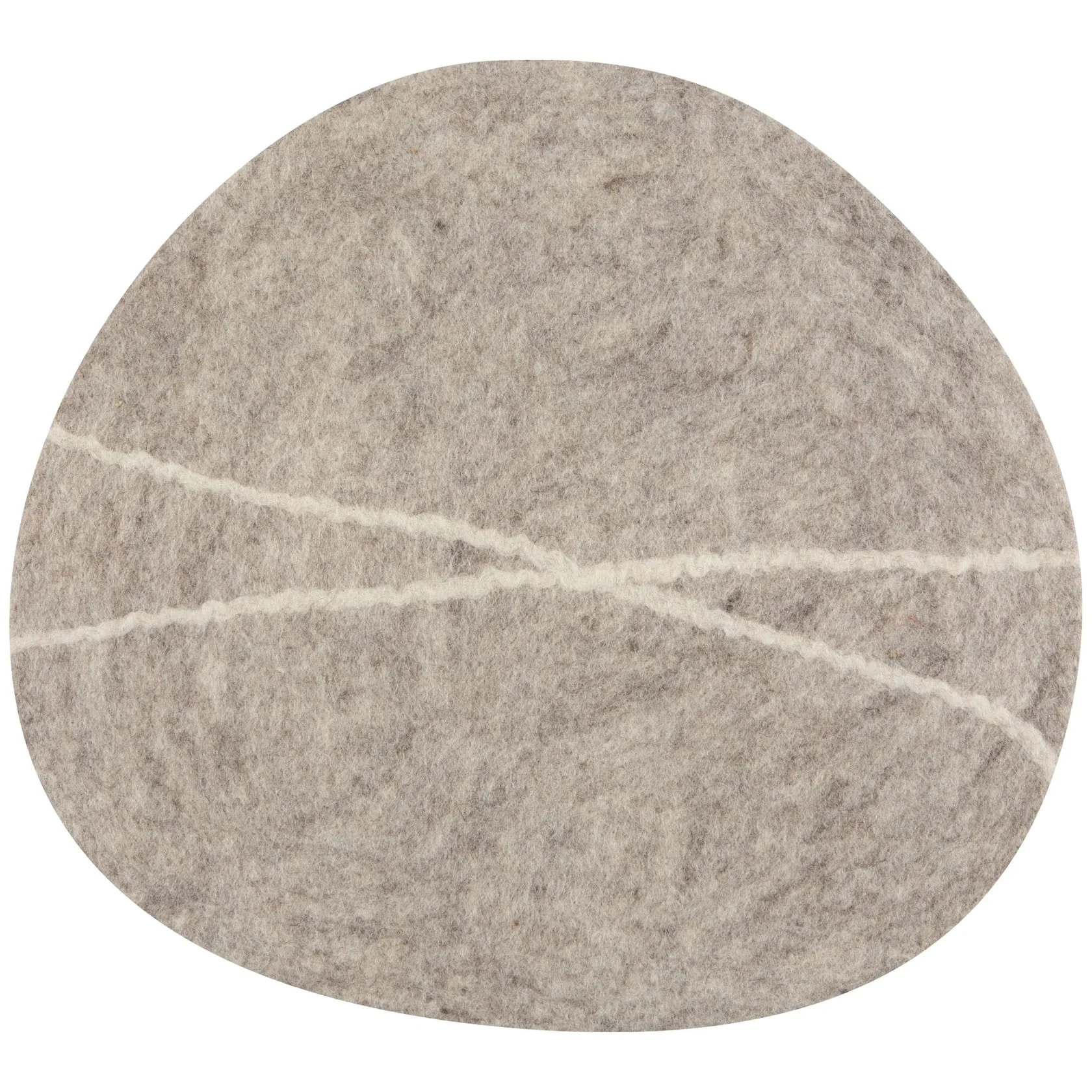 Striato Felted Wool Coasters Set - Image 6