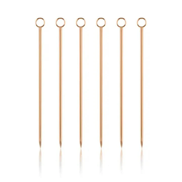 Copper-Plated Cocktail Picks - Image 4