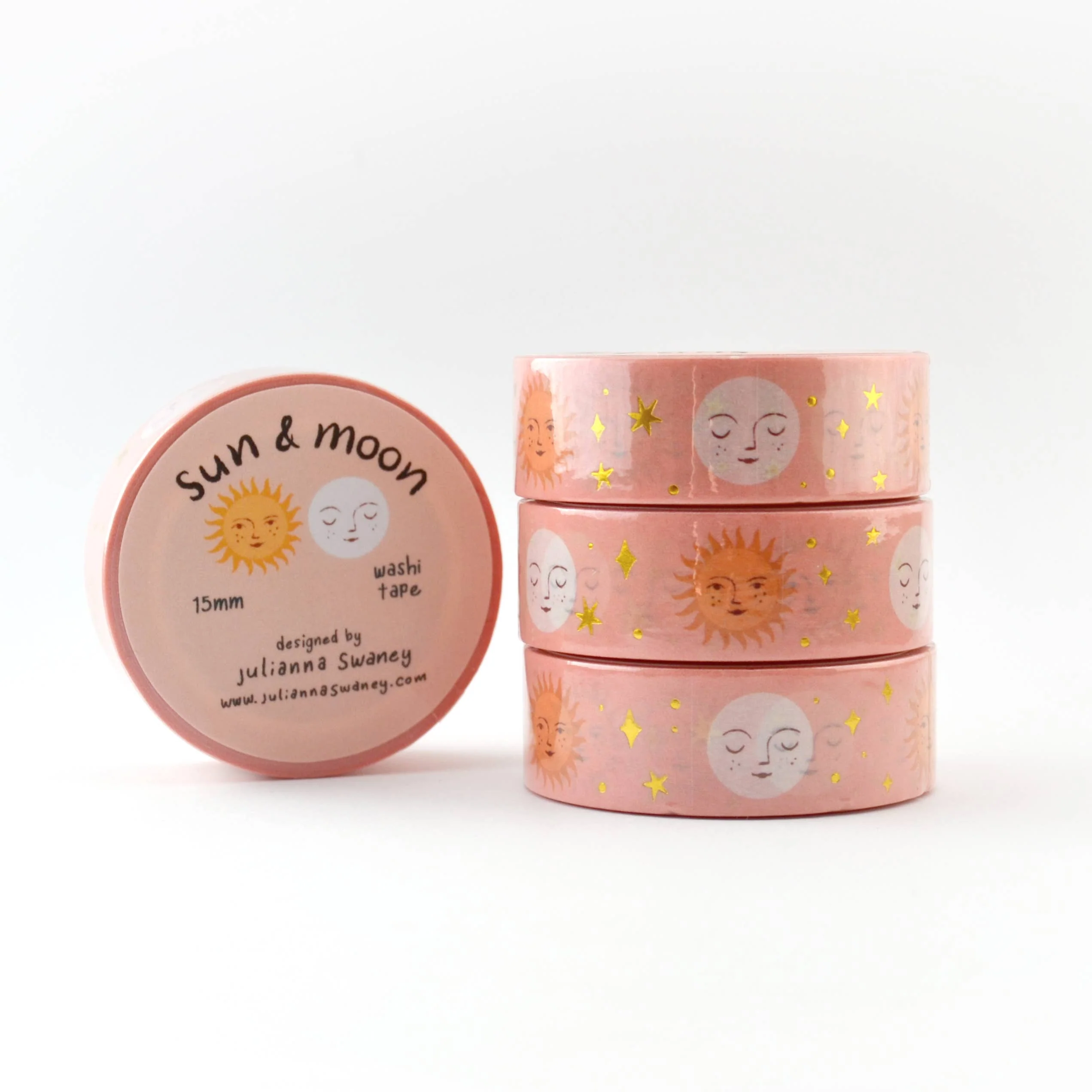 Sun & Moon Gold Foil Washi Tape - Image 4