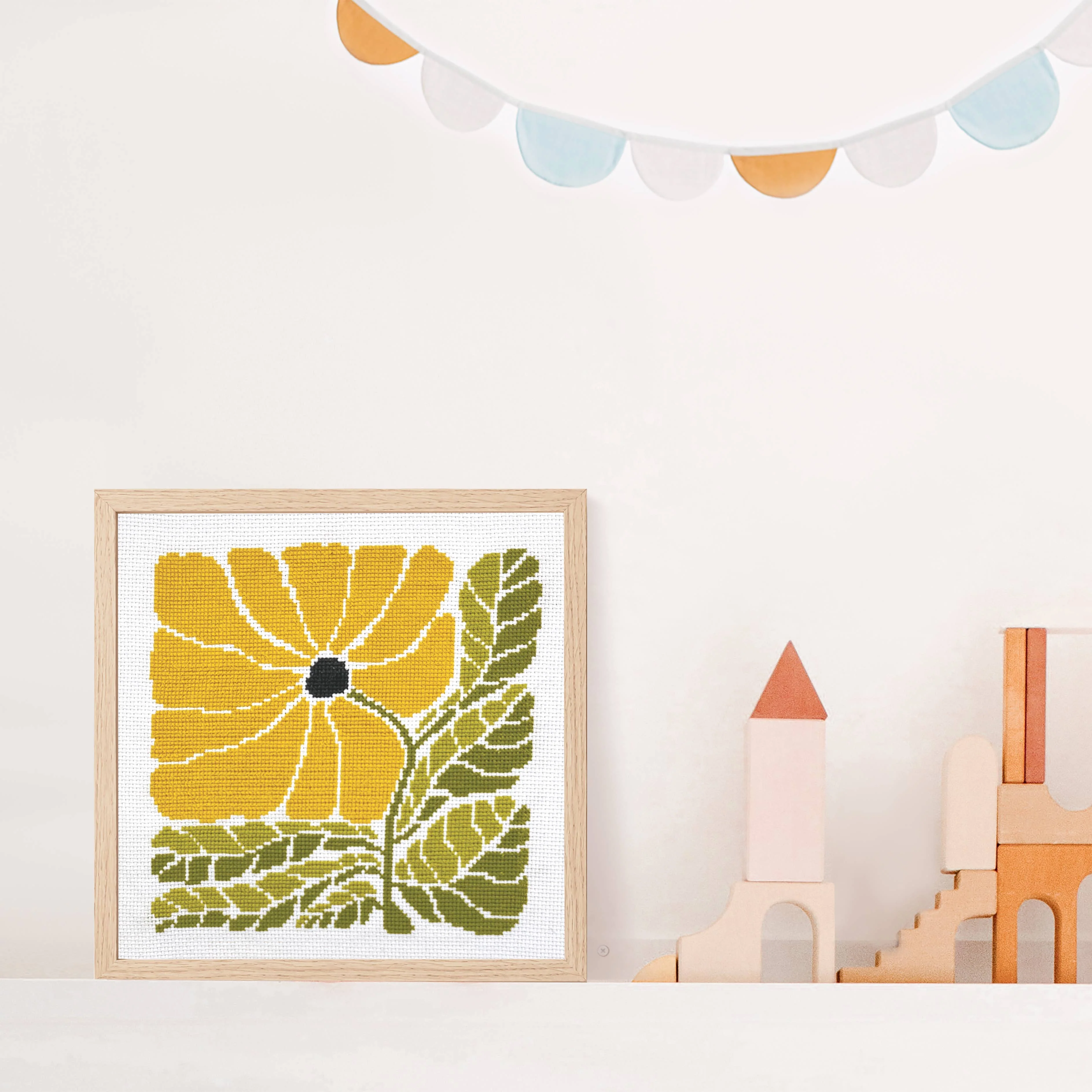 Sunny Blossom Cross Stitch Kit - Image 8