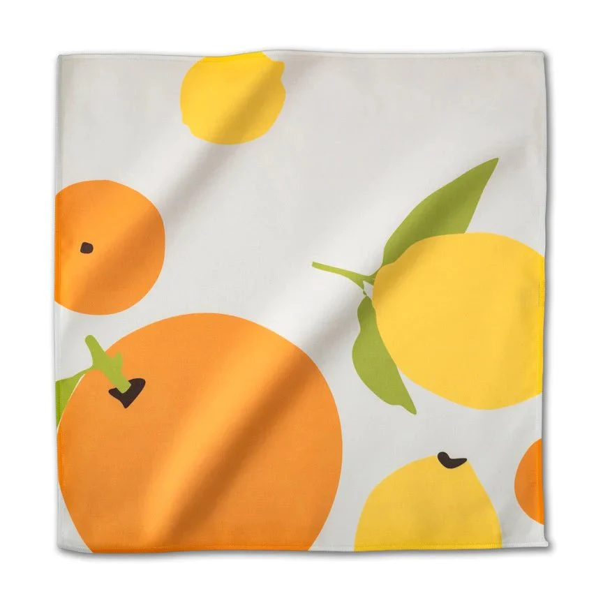 Sunny Fruit Napkins, Set/6 - Image 4