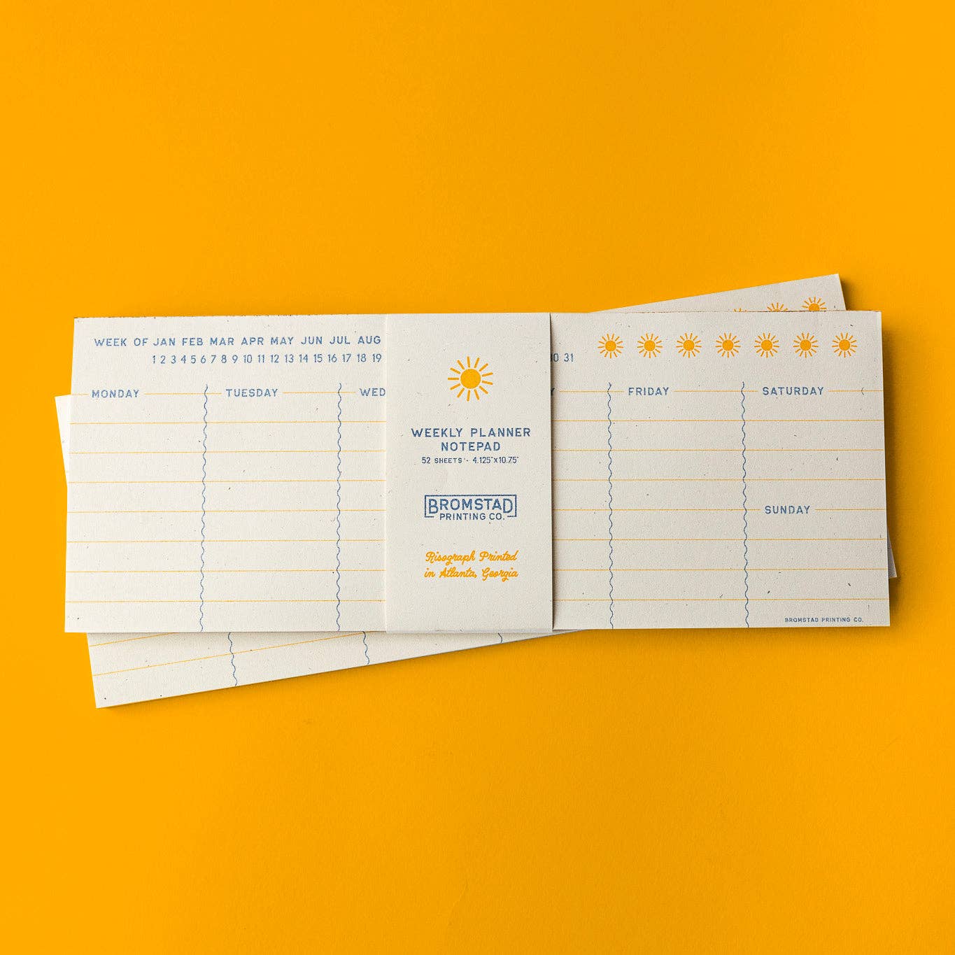 Suns Weekly Planner Notepad - Image 2