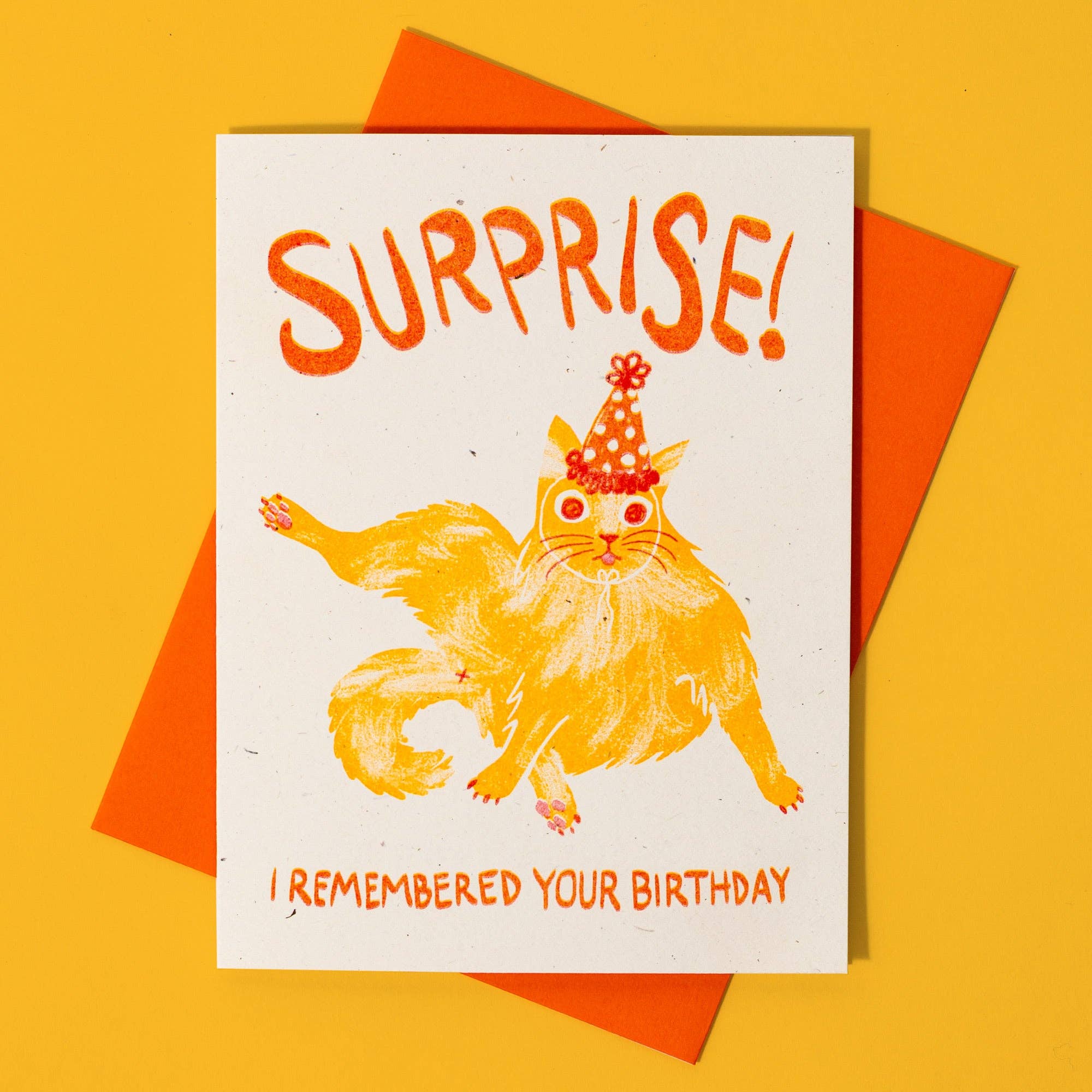 Surprise! Remembered Birthday Card