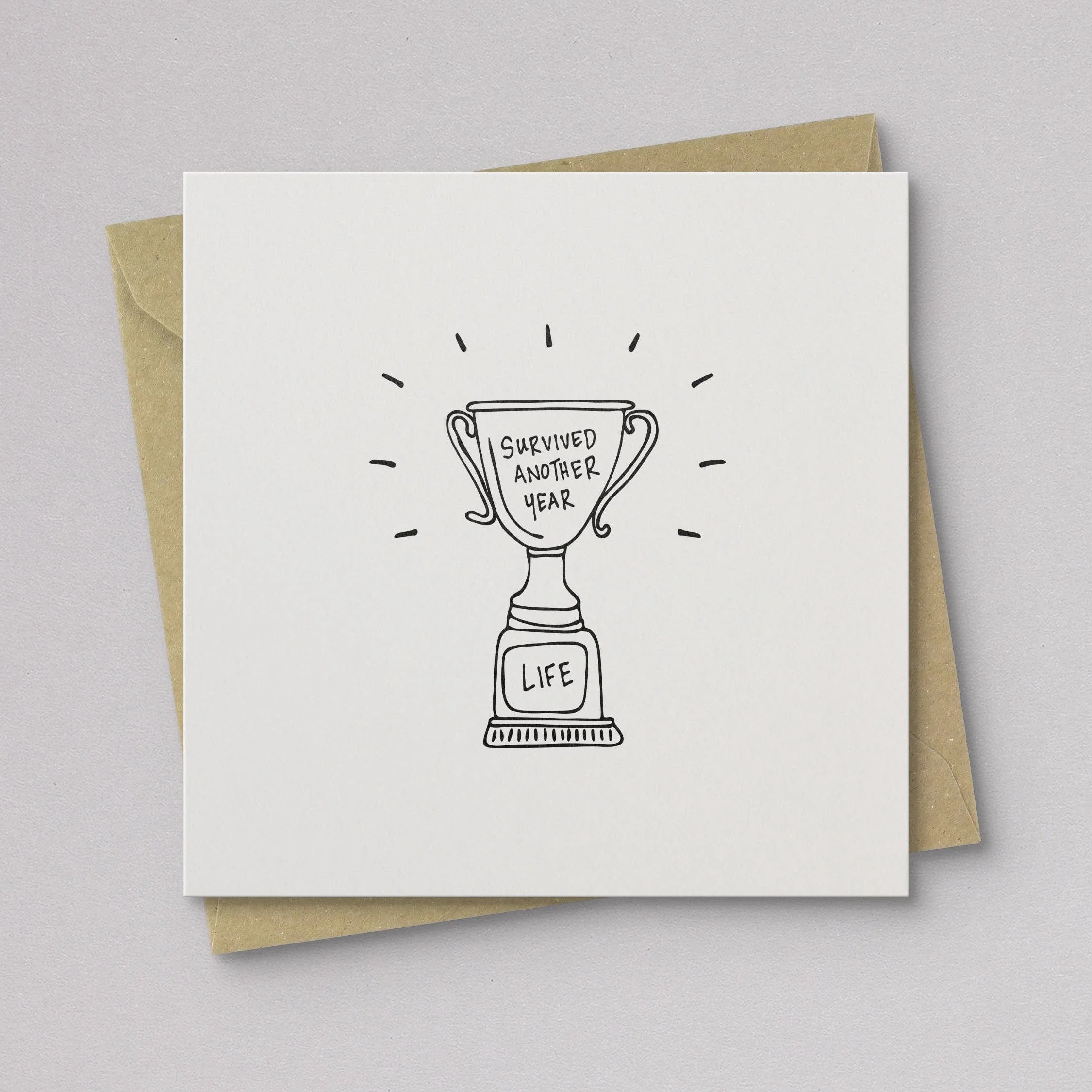 Survived Another Year Birthday Card - Image 2